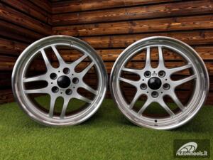 Ratlankis Parallel 37 Style R17X8J 5X120 ET13 74.1 Silver Machined lip (For BMW)