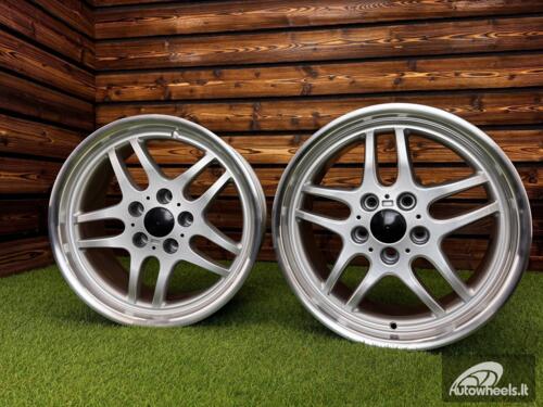 Ratlankis Parallel 37 Style R17X8J 5X120 ET13 74.1 Silver Machined lip (For BMW)