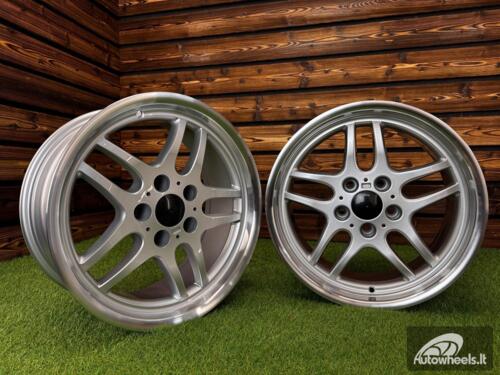 Ratlankis Parallel 37 Style R17X8J 5X120 ET13 74.1 Silver Machined lip (For BMW)