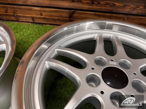 Ratlankis Parallel 37 Style R19X8.5J 5X120 ET15 74.1 Silver Machined Lip (For BMW)