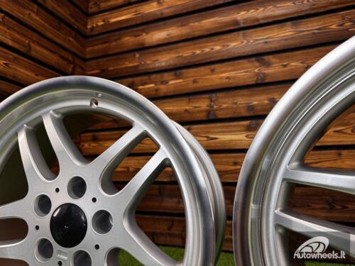 Ratlankis Parallel 37 Style R19X8.5J 5X120 ET15 74.1 Silver Machined Lip (For BMW)