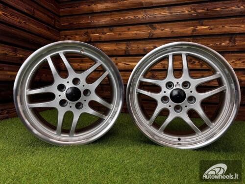 Ratlankis Parallel 37 Style R19X8.5J 5X120 ET15 74.1 Silver Machined Lip (For BMW)