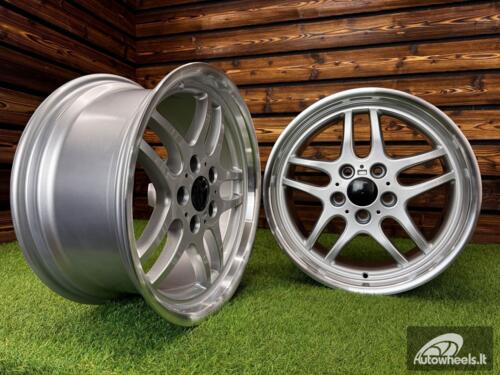 Ratlankis Parallel 37 Style R19X8.5J 5X120 ET15 74.1 Silver Machined Lip (For BMW)