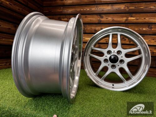 Ratlankis Parallel 37 Style R19X8.5J 5X120 ET15 74.1 Silver Machined Lip (For BMW)