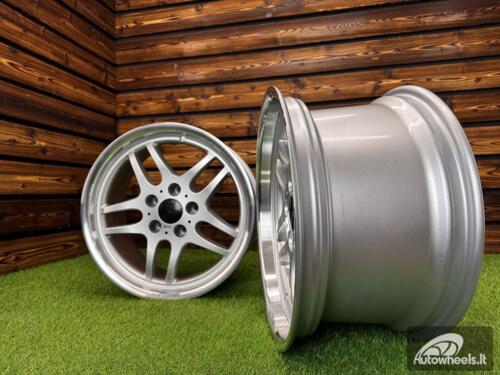 Ratlankis Parallel 37 Style R19X8.5J 5X120 ET15 74.1 Silver Machined Lip (For BMW)