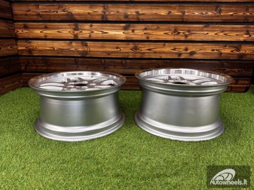 Ratlankis Parallel 37 Style R19X10J 5X120 ET20 74.1 Silver Machined Lip (For BMW)