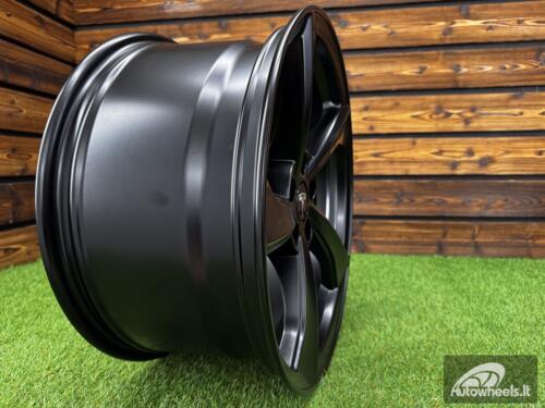 Ratlankis Tesla Model Y Cross Flow OEM Style R19X9.5J 5X114.3 ET45 CB 64.1 Matte Black (For TESLA)