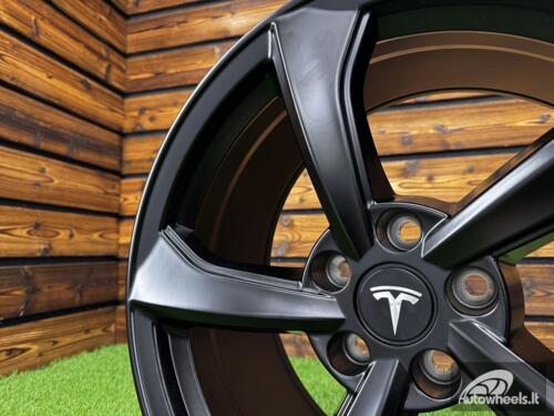 Ratlankis Tesla Model Y Cross Flow OEM Style R19X9.5J 5X114.3 ET45 CB 64.1 Matte Black (For TESLA)