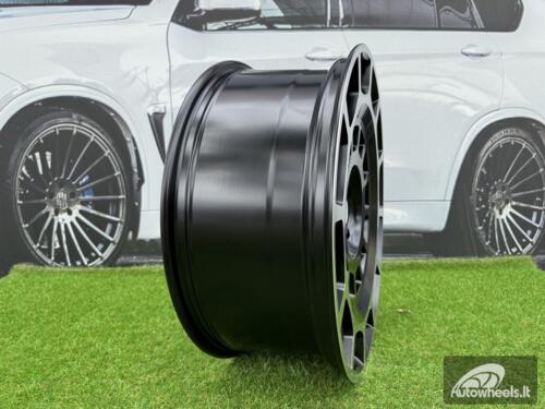 Ratlankis Land Rover Defender Octa Style R22X9J 5X108 ET45 63.4 Matt Black Machined (For LAND)