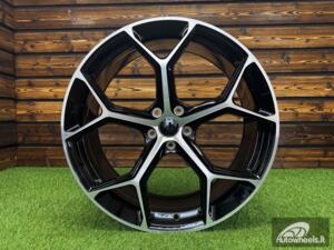 Ratlankis Audi RS6 Style R21X9J 5X112 ET25 66.6 Black Polished (For AUD)