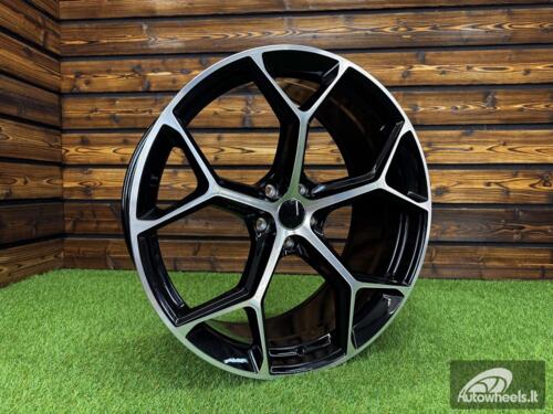 Ratlankis Audi RS6 Style R21X9J 5X112 ET25 66.6 Black Polished (For AUD)