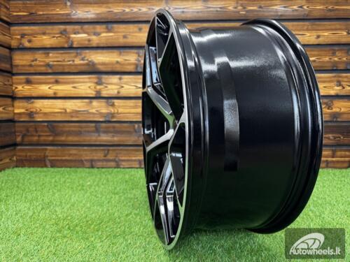 Ratlankis Audi RS6 Style R21X9J 5X112 ET25 66.6 Black Polished (For AUD)