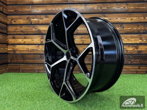 Ratlankis Audi RS6 Style R21X9J 5X112 ET25 66.6 Black Polished (For AUD)