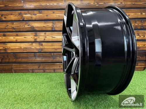 Ratlankis Audi RS6 Style R21X9J 5X112 ET25 66.6 Black Full Machined (For AUD)