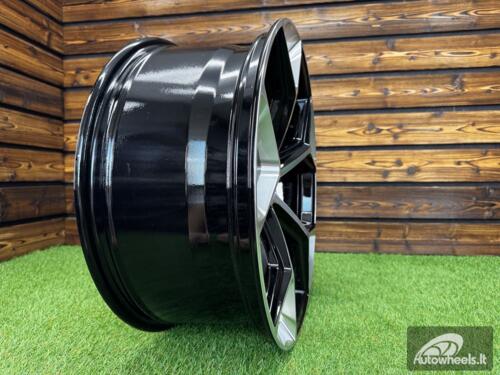 Ratlankis Audi RS6 Style R21X9J 5X112 ET25 66.6 Black Full Machined (For AUD)
