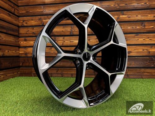 Ratlankis Audi RS6 Style R21X9J 5X112 ET25 66.6 Black Full Machined (For AUD)