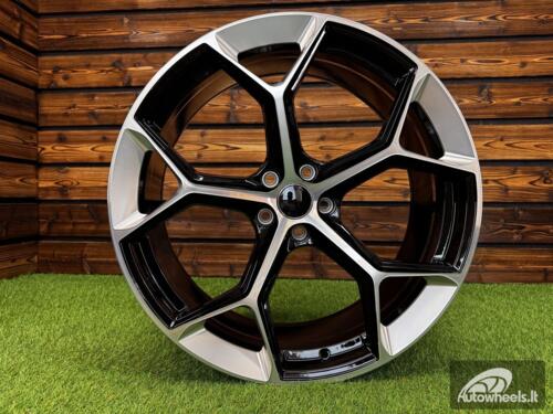 Ratlankis Audi RS6 Style R21X9J 5X112 ET25 66.6 Black Full Machined (For AUD)