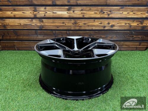 Ratlankis Audi RS6 Style R21X9J 5X112 ET25 66.6 Black Full Machined (For AUD)