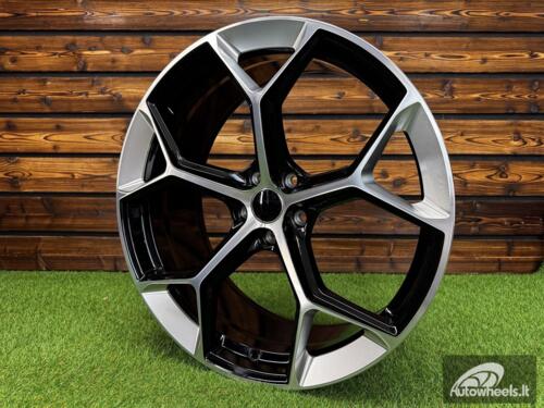 Ratlankis Audi RS6 Style R23X10J 5X112 ET20 66.6 Black Full Machined (For AUD)
