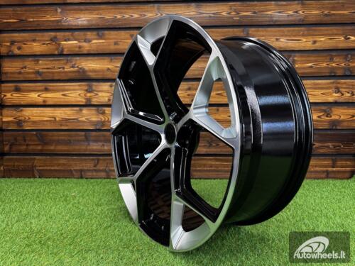 Ratlankis Audi RS6 Style R23X10J 5X112 ET20 66.6 Black Full Machined (For AUD)