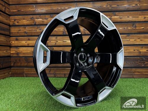 Ratlankis Audi RS6 GT Style R22X10J 5X112 ET25 66.6 Black Polished+Chrome (For AUD)
