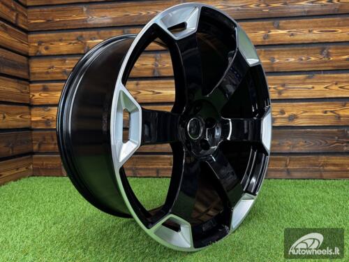 Ratlankis Audi RS6 GT Style R22X10J 5X112 ET25 66.6 Black Polished+Chrome (For AUD)