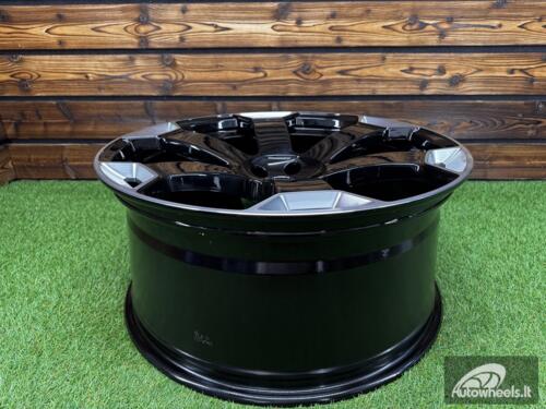 Ratlankis Audi RS6 GT Style R22X10J 5X112 ET25 66.6 Black Polished+Chrome (For AUD)