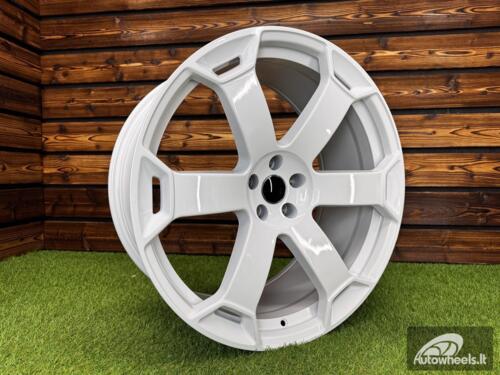 Ratlankis RS6 GT Style R22X10J 5X112 ET25 66.6  YF6149  (H3384F)  White (W)  For AUD  (Z3)  (HYBRID FORGED)