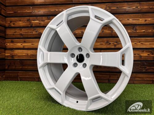 Ratlankis RS6 GT Style R22X10J 5X112 ET25 66.6  YF6149  (H3384F)  White (W)  For AUD  (Z3)  (HYBRID FORGED)