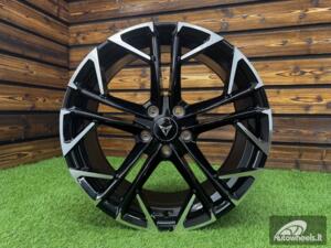 Ratlankis Terramar Style R18X8J 5X112 ET40 57.1 Black Polished (For CUPRA)
