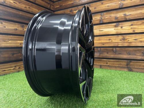 Ratlankis Terramar Style R18X8J 5X112 ET40 57.1 Black Polished (For CUPRA)