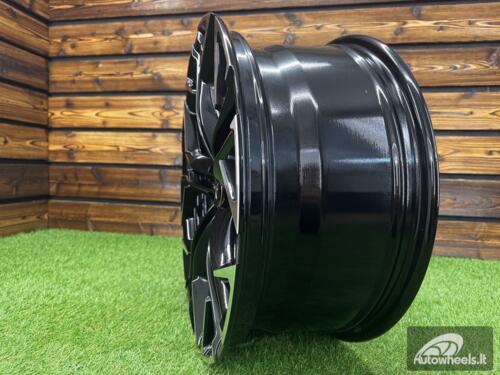 Ratlankis Terramar Style R18X8J 5X112 ET40 57.1 Black Polished (For CUPRA)