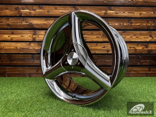 Ratlankis Antera Prime Style R17X8J 5X120/5X113.1 ET30 67.1 Vacuum Chrome