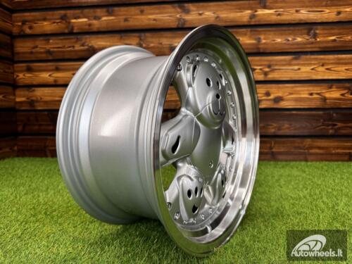 Ratlankis Ronal Teddy Bear Style R15X8J 5X114.3 ET25 73.1 Silver Machine Lip (Toyota, Honda, Mazda)