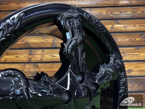 Ratlankis Black Dragon Style R19X8.5J 5X120 ET35 CB 72.5 Black