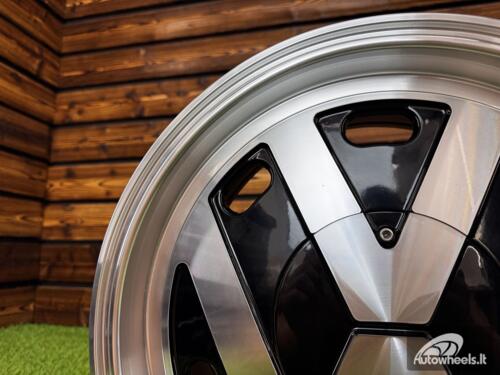 Ratlankis RR Style JDM R16X7J 5X112 ET30 CB 57.1 Black Machine Face (For VW)