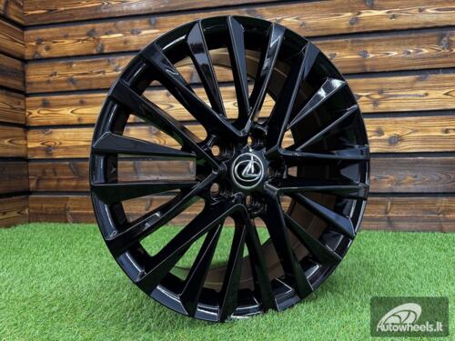 Ratlankis Lexus RC Style R18X8J 5X114.3 ET45 CB 60.1Gloss Black (For LEX)