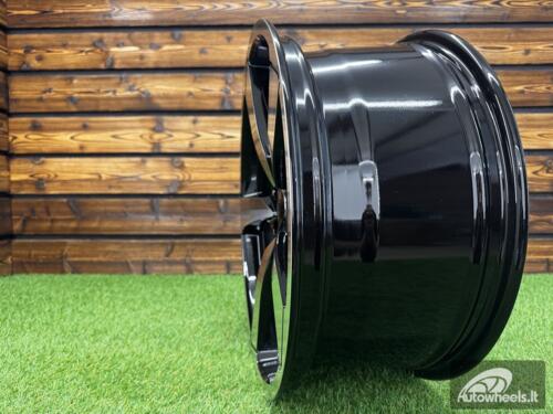 Ratlankis RS4 Style R19X8,5J 5X112 ET32 66.6 Black Machined Face (For AUD)