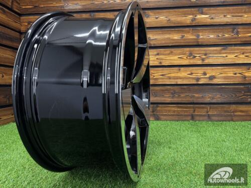 Ratlankis RS4 Style R19X8,5J 5X112 ET32 66.6 Black Machined Face (For AUD)