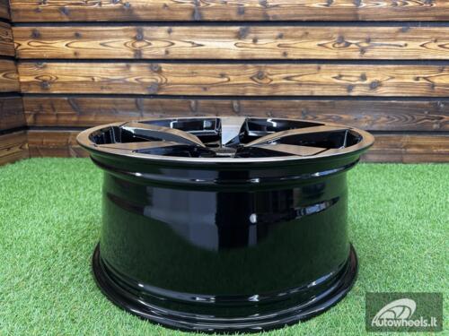 Ratlankis RS4 Style R19X8,5J 5X112 ET32 66.6 Black Machined Face (For AUD)