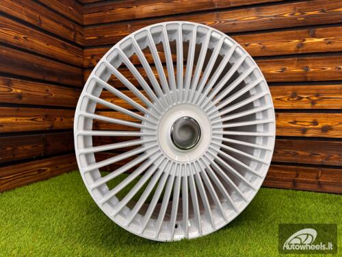 Ratlankis Kryos Forged Delux Style R24X10J 6X139.7 ET25 CB 78.1 White (For 4X4)