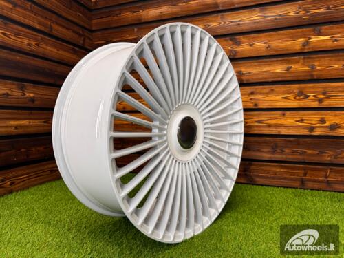 Ratlankis Kryos Forged Delux Style R24X10J 6X139.7 ET25 CB 78.1 White (For 4X4)