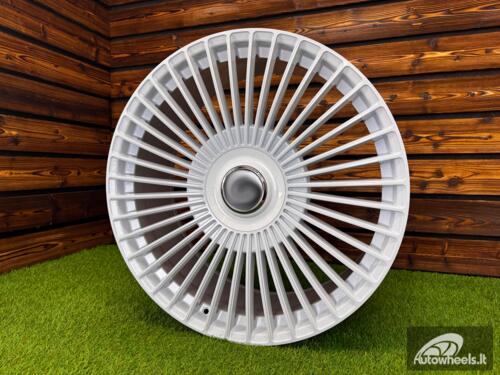 Ratlankis Kryos Forged Delux Style R24X10J 6X139.7 ET25 CB 78.1 White (For 4X4)
