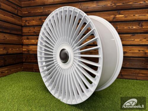 Ratlankis Kryos Forged Delux Style R24X10J 5X130 ET20 CB 84.1 White (For MER)