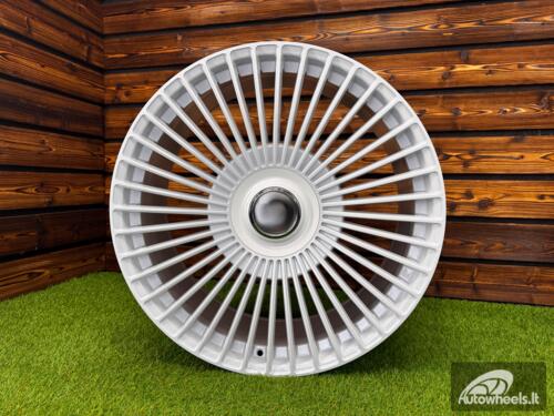 Ratlankis Kryos Forged Delux Style R24X10J 5X120 ET25 CB 72.6 White (For LAND)