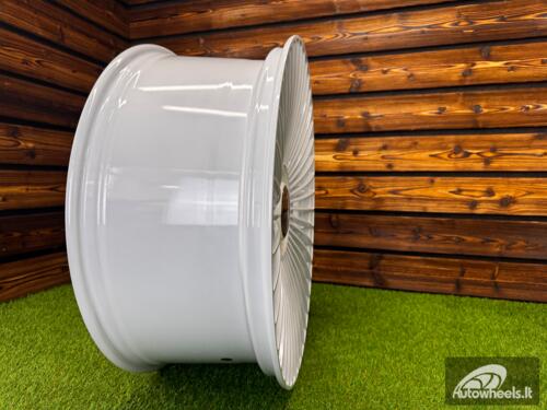 Ratlankis Kryos Forged Delux Style R24X10J 5X120 ET25 CB 72.6 White (For LAND)