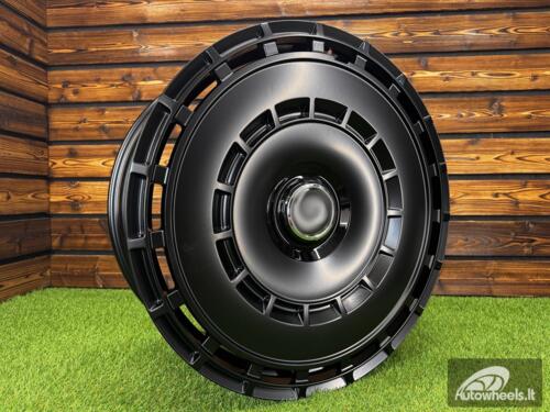 Ratlankis HSE SVR Style R24X10J 5X112 ET24 CB 66.6 SATIN BLACK (For LAND) Range Rover