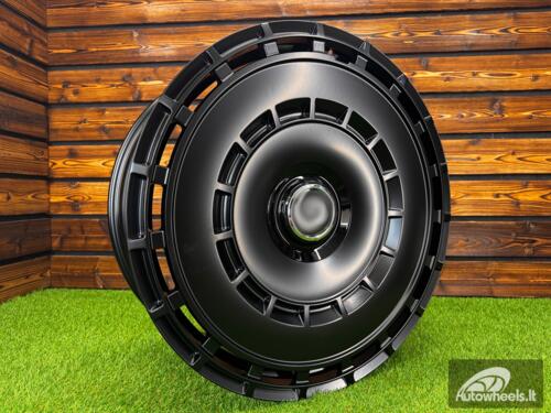 Ratlankis HSE SVR Style R24X10J 5X130 ET25 CB 84.1 SATIN BLACK (For MER)
