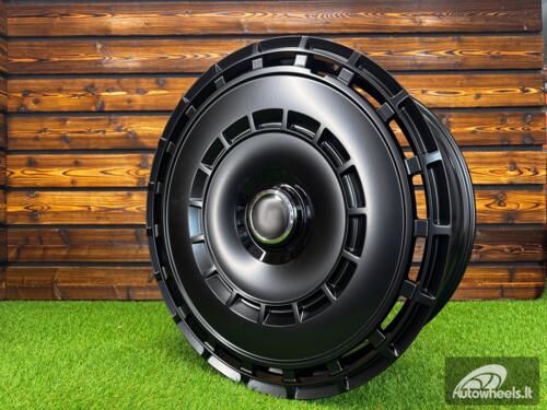 Ratlankis HSE SVR Style R24X10J 5X130 ET25 CB 84.1 SATIN BLACK (For MER)