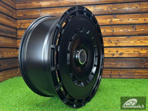 Ratlankis HSE SVR Style R24X10J 5X130 ET25 CB 84.1 SATIN BLACK (For MER)